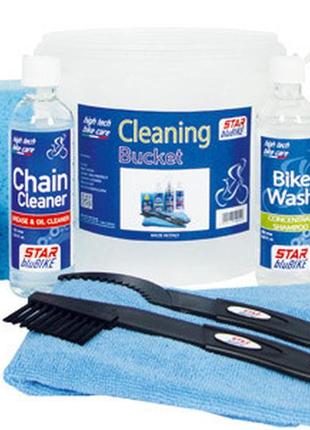 Набір starblubike cleaning bucket для догляду за велосипедом (eefe)