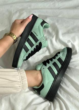 35 кольорів🌈 жіночі кросівки в стилі adidas campus адідас кампус / демісезонні / літні, осінні / замша / білі, чорні, сірі, рожеві, бежеві