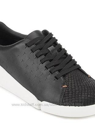 Р.37 clarks женские кожаные кроссовки оригинал