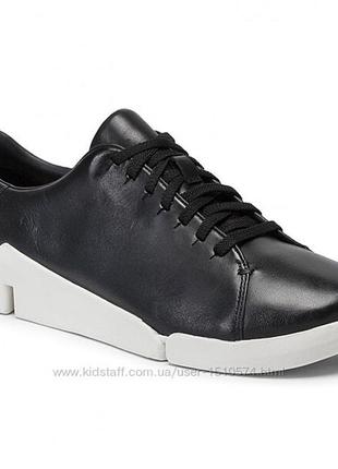 Р.37 clarks женские кожаные кроссовки оригинал
