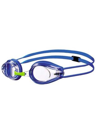 Окуляри для плавання arena tracks jr синій, прозорий діт osfm