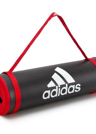 Килимок для тренуваннь adidas training mat чорний уні 183 х 61 х 1 см