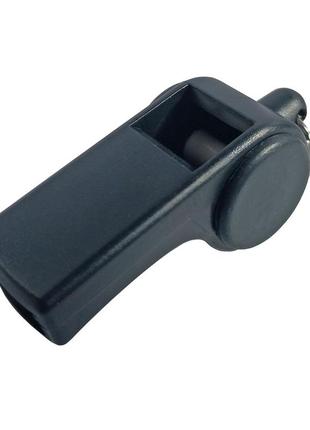 Свисток арбітра-вікінг meta plastic whistle viking чорний уні ofsm
