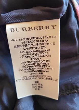 Оригинальная шерстяная юбка burberry5 фото