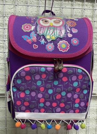 Рюкзак школьный каркасный yes owl ортопедическая спинка 555200
