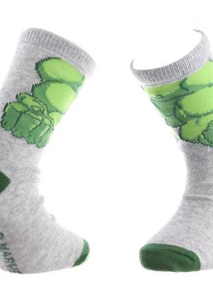 Шкарпетки marvel hulk світло-сірий діт 27-30 арт 83891648-6