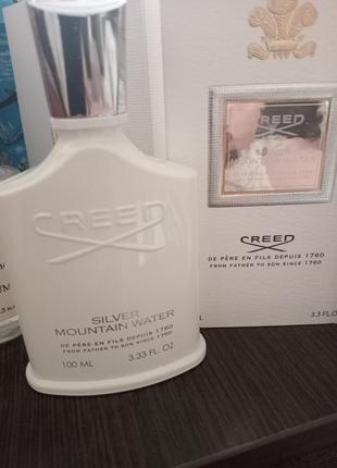 Парфюмированная вода, оригинал, creed silver mountain 100 ml