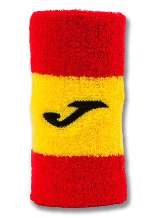 Напульсник joma wristband large червоний, жовтий, чорний уні osfm