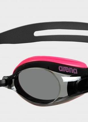 Окуляри для плавання arena zoom x-fit рожевий, прозоро-сірий, чорний уні osfm