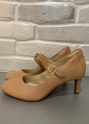 Туфли кожа clarks