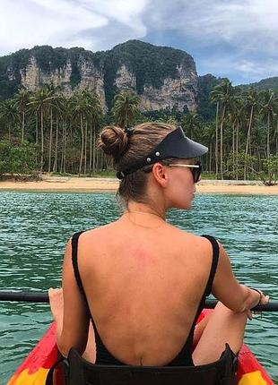 Кожаный козырек для женщин, шляпа-козырек для мужчин, шляпы-козырьки, пляжная шляпа