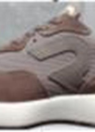 Жіночі кросівки 18215 коричневі шкіра замша2 фото