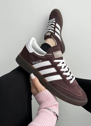 Adidas handball spezial 'shadow brown gum'3 фото