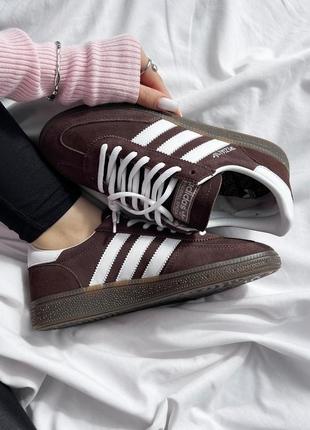 Adidas handball spezial 'shadow brown gum'10 фото