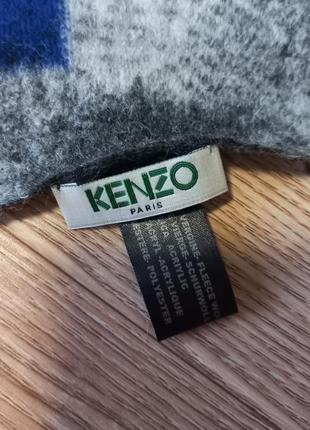 Шаль палантин шарф kenzo оригінал4 фото