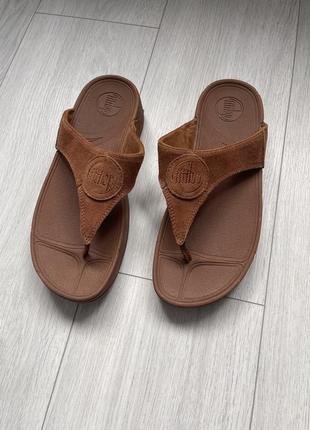 Вьетнамки fitflop brown9 фото