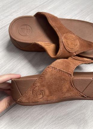 Вьетнамки fitflop brown4 фото