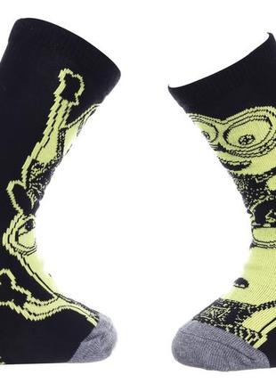 Шкарпетки minion bob gros чорний, сірий діт 31-34, арт.37014-5