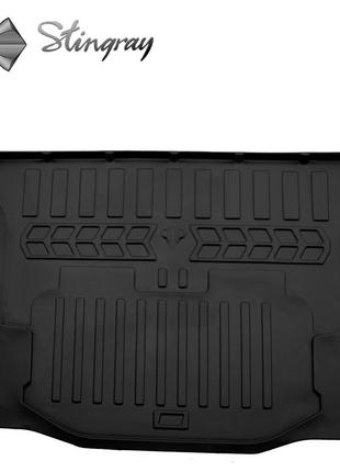 Килимок у багажник 3d для jeep wrangler (jk) (5 doors) (2007-2018) джип