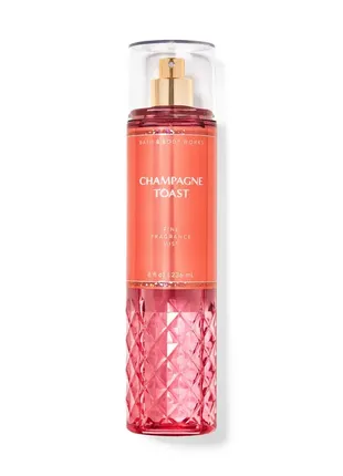 Парфюмированный спрей для тела bath and body works champagne toast