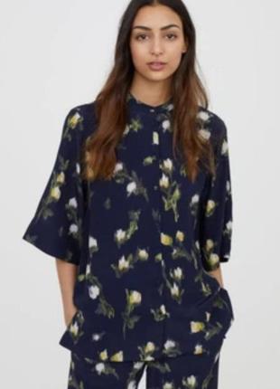 H&m блуза з крепу розмір 34,xs