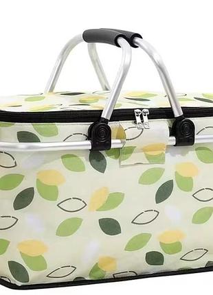 Сумка холодильник термосумка для пікніка холодильник для їжі та напоїв