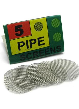 Сітки для курильних трубок сталеві (5 шт) (d-20 мм)