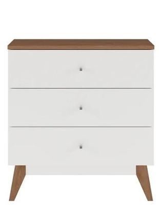 Комод в спальню гербор тата kom3s німфея альба + горіх верона (grb-1514)