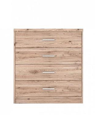 Комод в спальню гербор шанталь kom4s дуб санремо светлый (grb-1172)