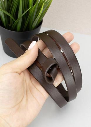 Ремень-узел кожаный женский hc-1502 (115-120 см)