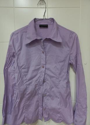 Рубашка блуза коттон р.xs