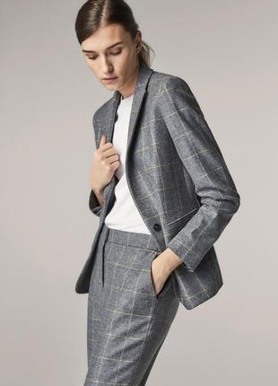 Женский пиджак massimo dutti массимо дутти eur 44 xl-2xl 50-52 шерсть