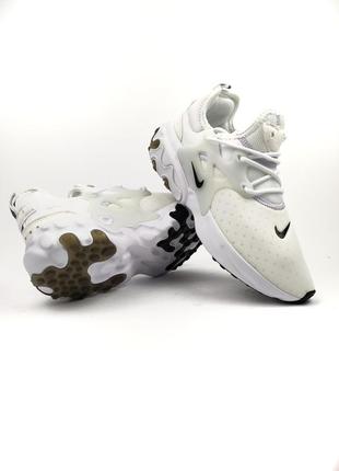 Кроссовки nike react presto white1 фото