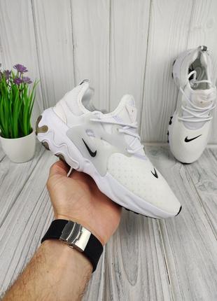 Кроссовки nike react presto white10 фото