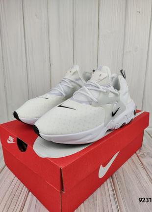 Кроссовки nike react presto white2 фото