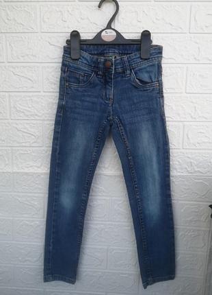 Джинсы на 5-6 лет 116 см брюки штанишки джинс брюки брючины джинсовые