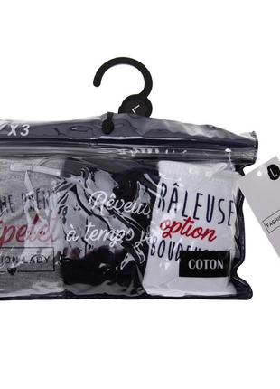 Труси slips-x3-femme білий, синій, сірий жін xl арт 12890185-1