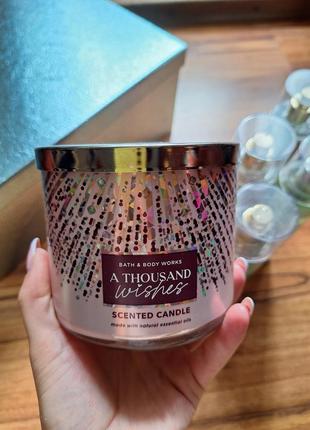 Парфумована свічка від bath& body works