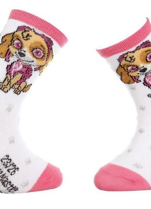 Шкарпетки paw patrol stella + all over empreinte білий діт 19-22, арт.43891347-8