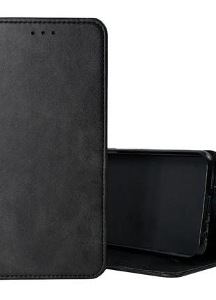 Чехол книжка на samsung a22 черный