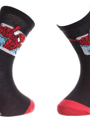 Шкарпетки spider man spiderman ds carre чорний діт 19-22, арт.43890147-2