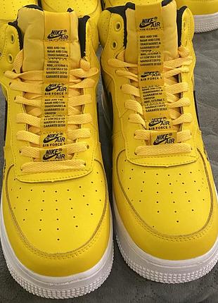 Зимние мужские кроссовки nike air force 1