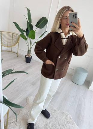 Оригинальное пальто альпака с капюшоном туречка 🇹🇷