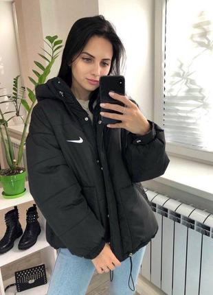Дута куртка пуховик nike3 фото