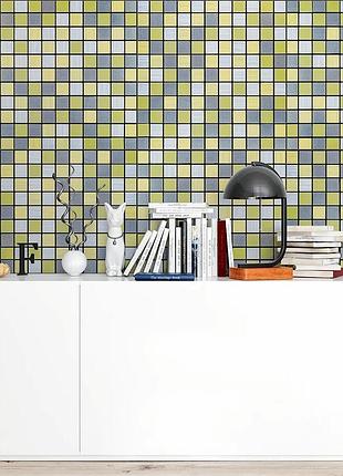 Алюминиевая плитка на клеющей основе, домашний дизайн