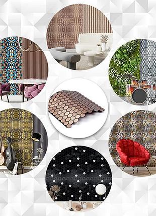 Алюминиевая плитка на клеющей основе, домашний дизайн