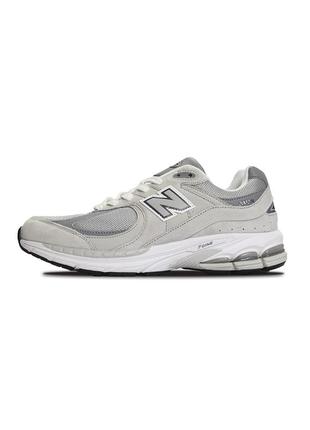 Мужские демисезонные замшевые спортивные кроссовки new balance 2002r
