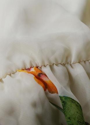 Красиве довге плаття сукня максі сарафан принт колібрі квіти від new look6 фото