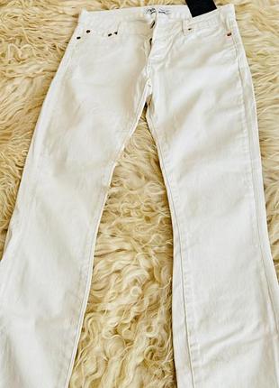 Zara xs 34 брюки белые