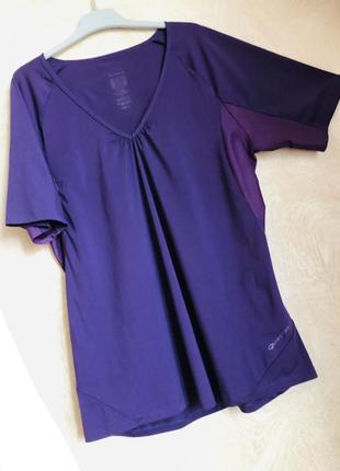Футболка женская спортивная quechua фиолетовая